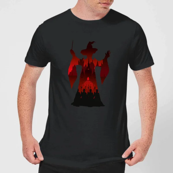 Harry Potter McGonagall Silhouet t-shirt - Zwart