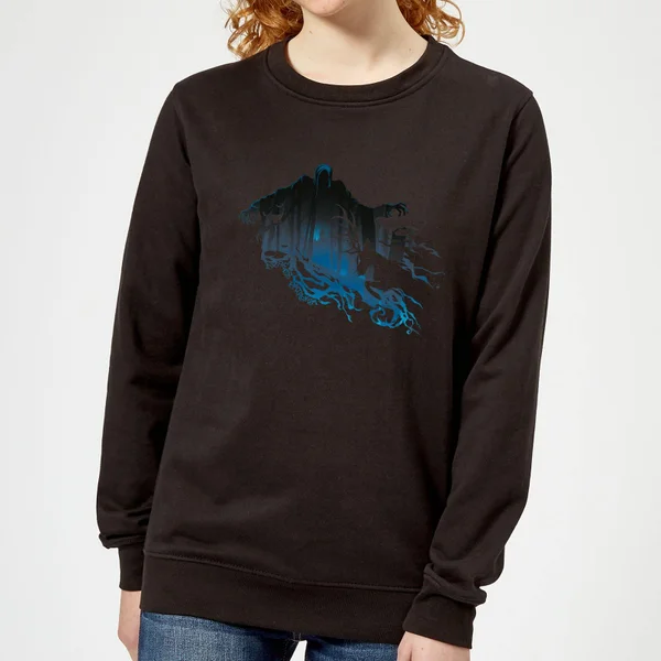 Harry Potter Dementor Silhouet dames trui - Zwart