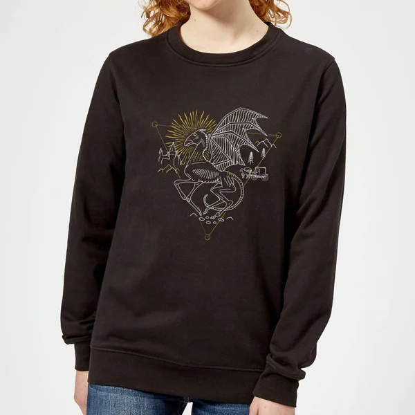 Harry Potter Thestral dames trui - Zwart