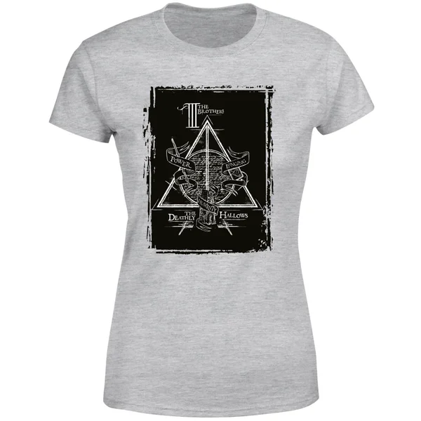 Harry Potter Three Brothers dames t-shirt - Grijs - L