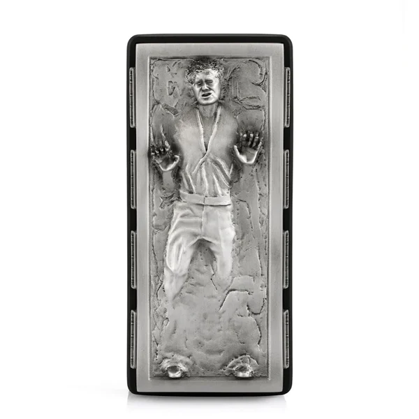 Royal Selangor Star Wars Han Solo Frozen in Carbonite Pewter Container 7.5cm