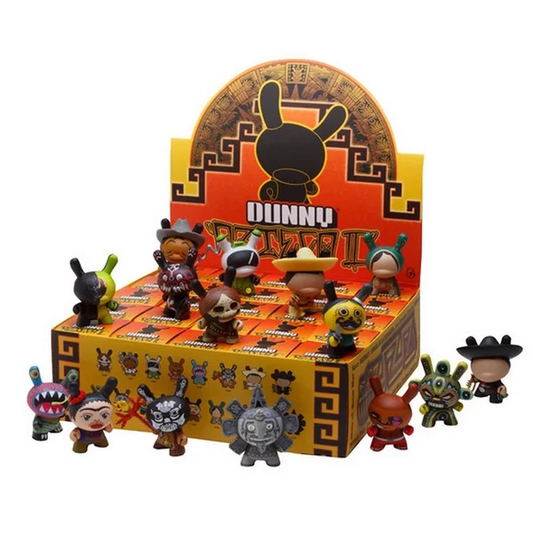 Kidrobot Dunny Azteca Series II 3 Inch Figures Assortment - 1 Random Figure