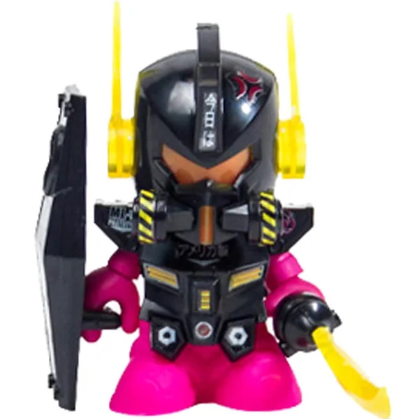 Kidrobot Gundam Black Edition 3 Inch Mini Figure