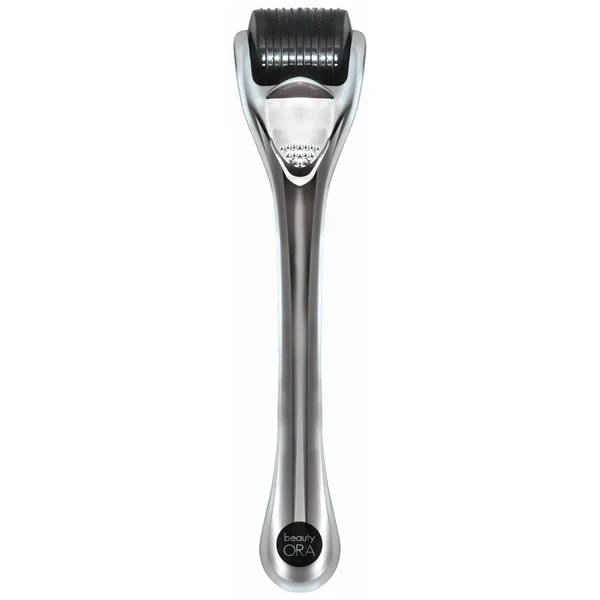 Beauty ORA Deluxe Facial Microneedle Dermal Roller System - Silver