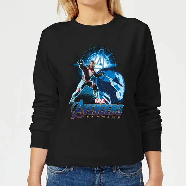 Avengers: Endgame Iron Man Suit Women's Sweatshirt - Black