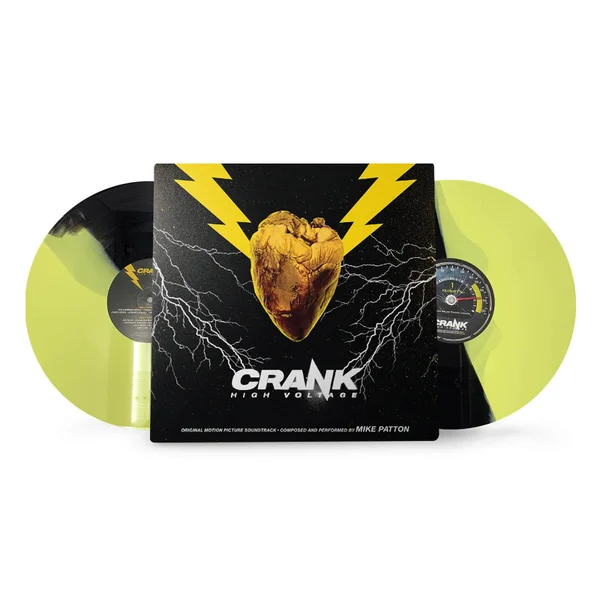 Crank: High Voltage (zwart/geel variant) 2xLP - Zavvi exclusief