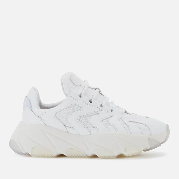 Ash Women's Extreme Chunky Running Style Trainers - White/Lavender/Silver