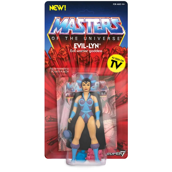 Super 7 Masters of the Universe Vintage Figure Wave 4 (Evil-Lynn)