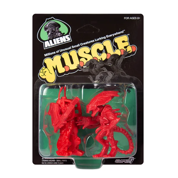 Super7 Alien Ripley en Alien Queen Red M.U.S.C.L.E. Figures - Zavvi exclusief (2-pack)