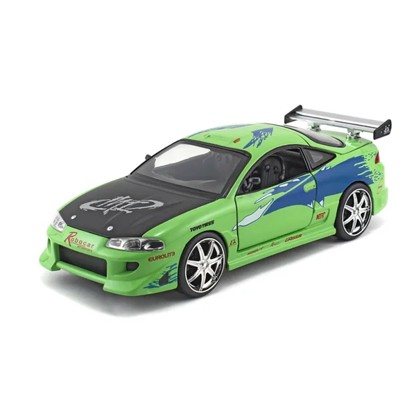 Jada Die Cast 1:24 2 Fast 2 Furious Brian's 1995 Mitsubishi Eclipse