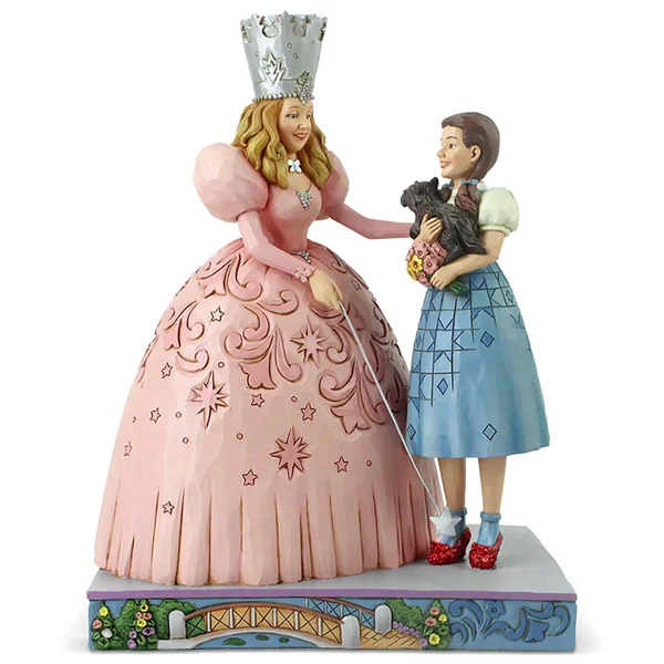 The Wizard of Oz by Jim Shore - Glinda and Dorothy in Ruby Slippers