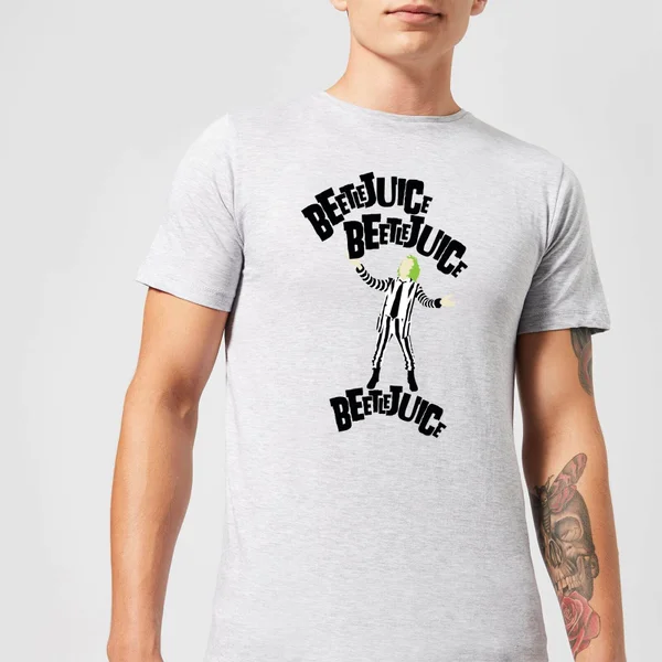 Beetlejuice Beetlejuice Beetlejuice Unisex T-Shirt - Grey
