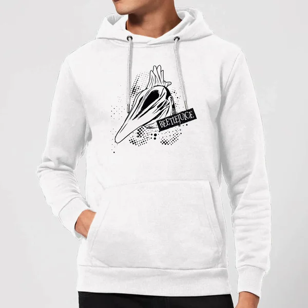 Beetlejuice Adam Monster Hoodie - White