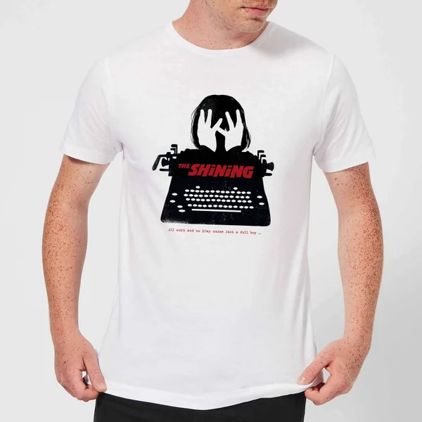 The Shining Silhouette Men's T-Shirt - White
