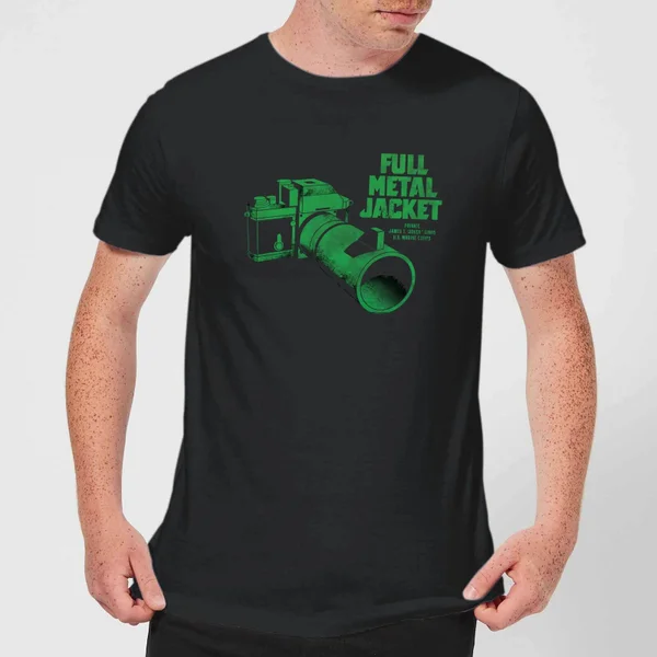 Full Metal Jacket Camera Men's T-Shirt - Black