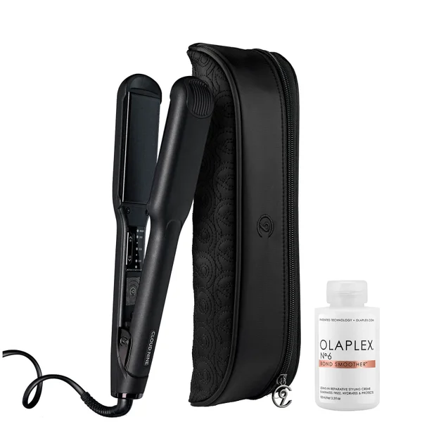 CLOUD NINE C9 Wide Iron Straightener + Bonus Olaplex No.6 100ml