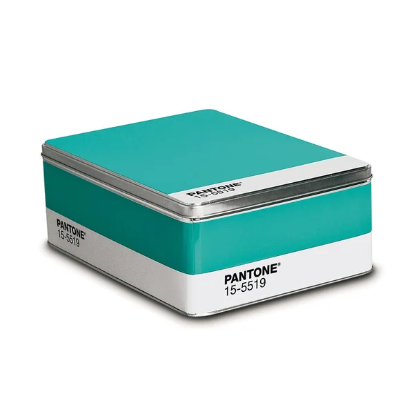 Seletti Pantone 15-5519 Metallbox - Türkis