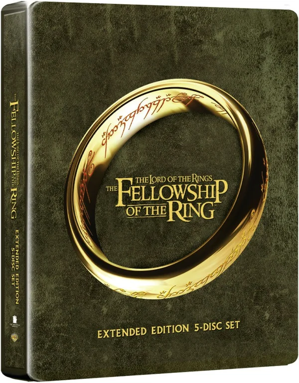 Lord of the Rings: The Fellowship of the Ring - Extended Editie Steelbook (Bevat UltraViolet Copy)