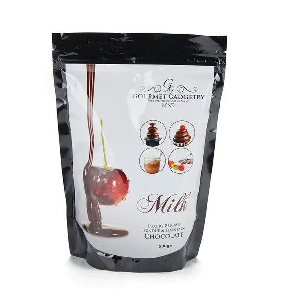 Gourmet Gadgetry Luxury Fondue and Fountain Milk Chocolate