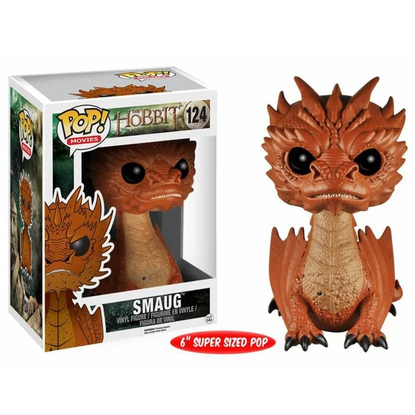 The Hobbit Smaug Oversized 6 Inch Funko Pop! Figuur