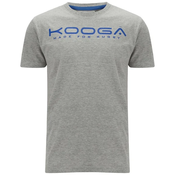 Kooga Men's Cotton Logo T-Shirt - Grey Marl