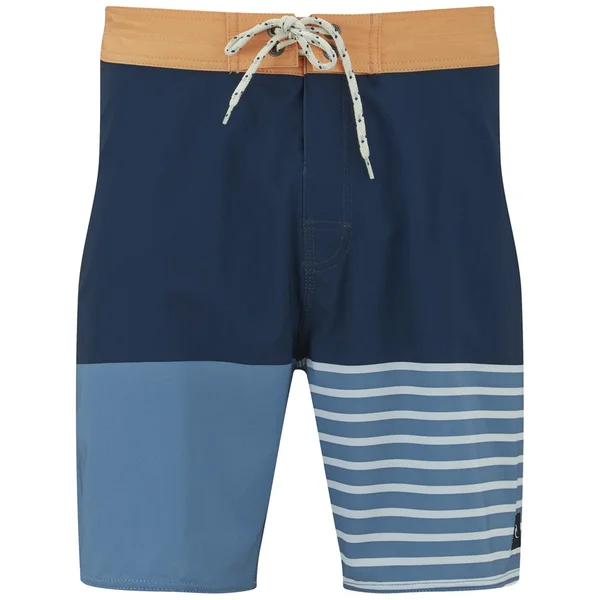 Rip Curl Men's Mirage Flash 18 Inch Boardshorts - Blue/Navy/Orange