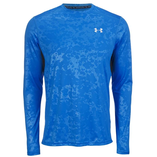 Under Armour Men's Ua Coldblack Long Sleeve Running T-Shirt - Blue Jet/Black/Reflective