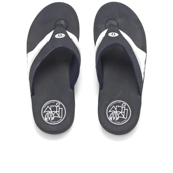 Animal Men's Fader Premium Flip Flops - Navy