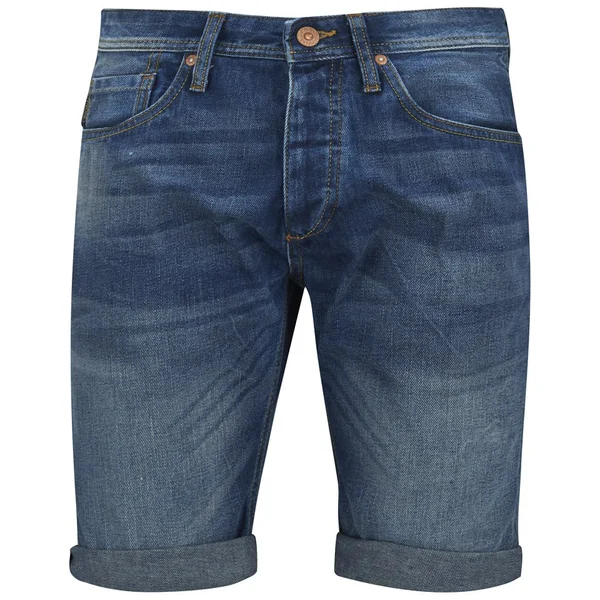 Jack & Jones Men's Rick Original Shorts - Mid Blue