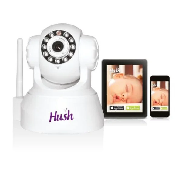 Hush Smart Baby Monitor (Apple iOS, Android, Remote Operation via Internet) - Grade A Refurb