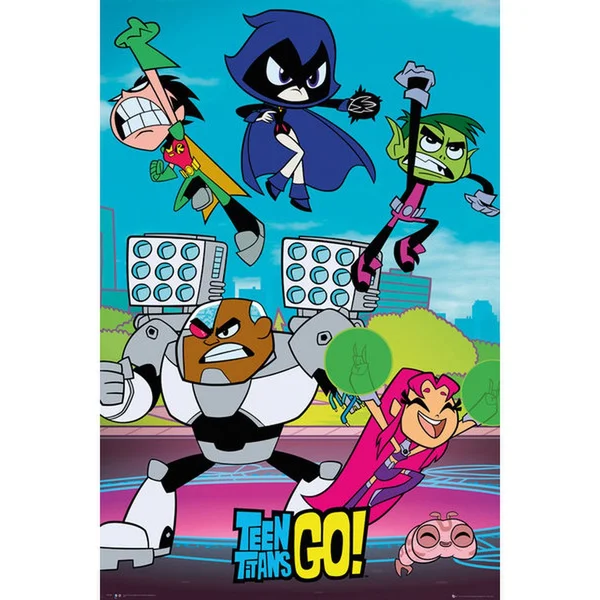 Teen Titans Go Cast - Maxi Poster - 61 x 91.5cm