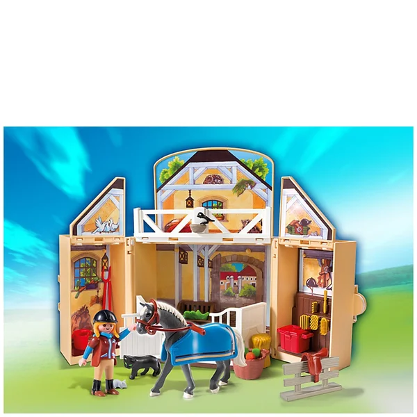 Playmobil Horse Farm My Secret Pony Farm Play Box (5418)