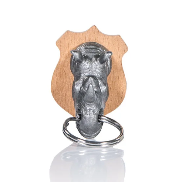 Rhino Animal Head Key Holder