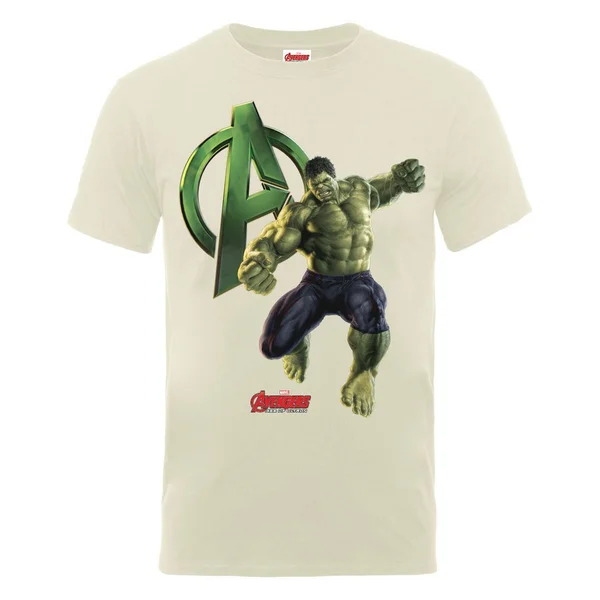 Marvel Avengers Men's Age of Ultron Hulk T-Shirt - Nude