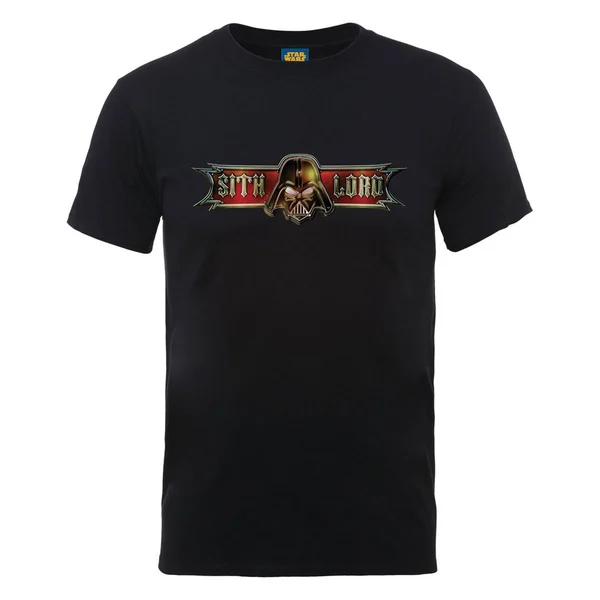 Star Wars Men's Darth Vader Sith Lord Banner T-Shirt - Black