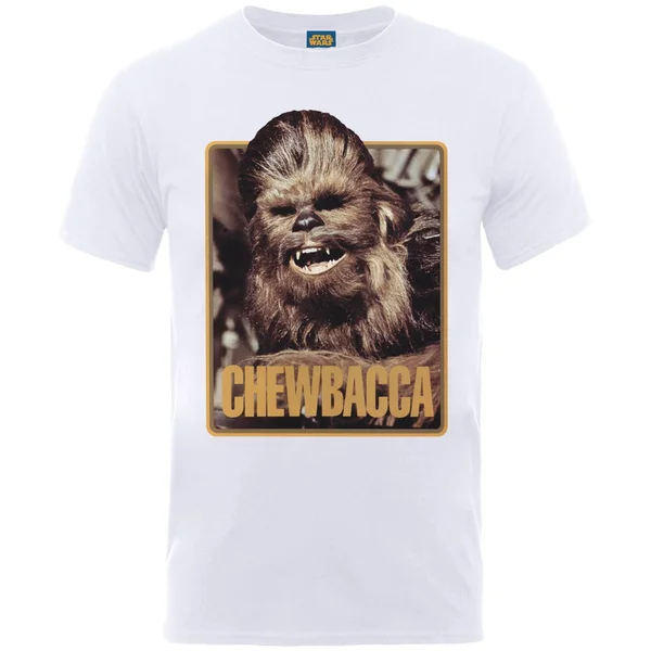 Star Wars Men's Chewie T-Shirt - White