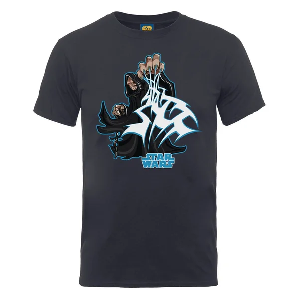 Star Wars Men's Emperor Character T-Shirt - Charcoal