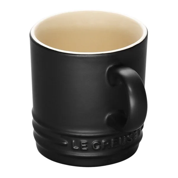 Le Creuset Stoneware Espresso Mug - 100ml - Satin Black
