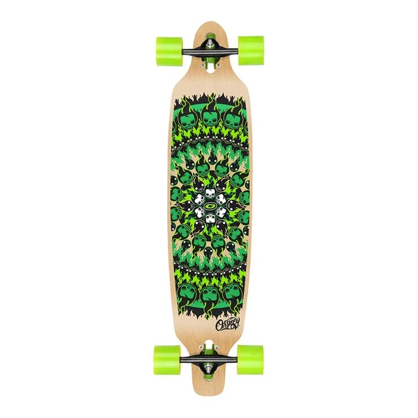 Osprey Flame Skull Longboard - 39 Inch