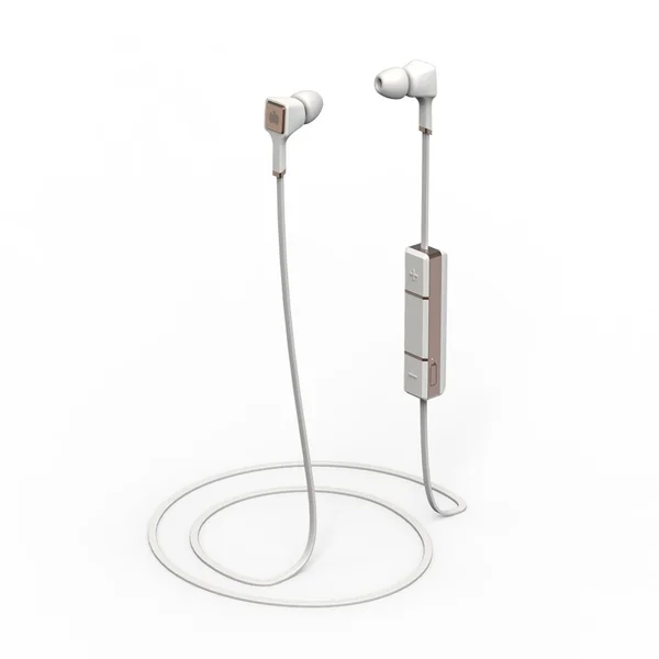 Ministry of Sound Audio In Plus Wireless Bluetooth Earphones - White and Copper