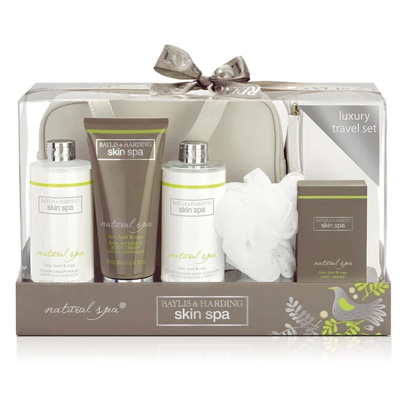 Baylis & Harding Skin Spa Natural Spa Luxury Travel Set