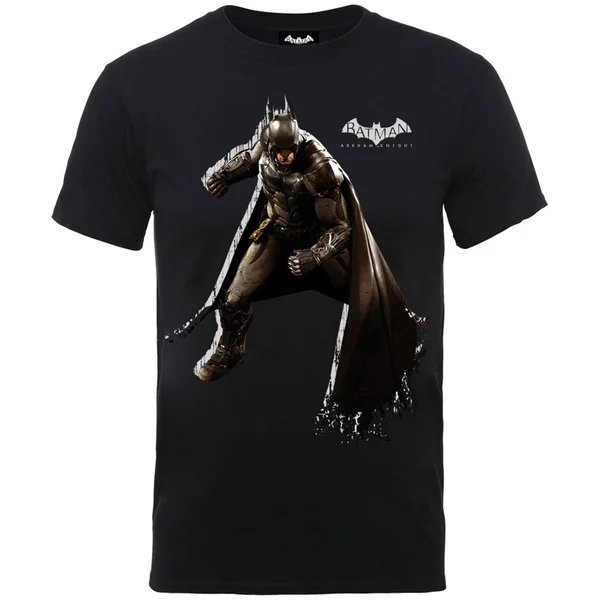 DC Comics Batman Arkham Knight Shadow Stance Men's T-Shirt - Black
