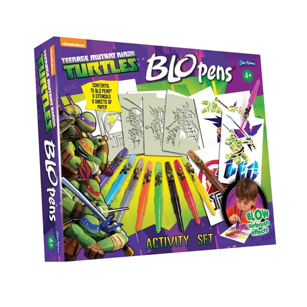 John Adams Teenage Mutant Ninja Turtles Activity Set Blo Pens