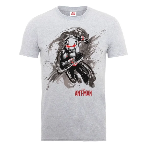 Marvel Men's Ant Man Running T-Shirt - Heather Grey