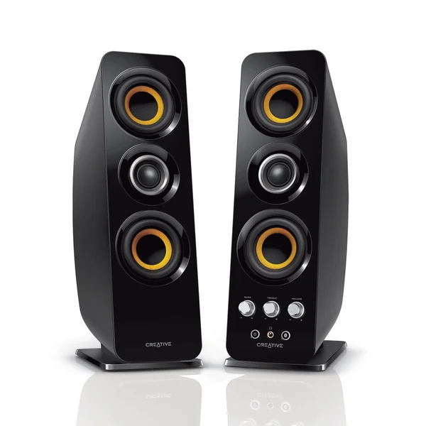Creative T50 Wireless, Bluetooth and NFC 2.0 PC Speakers - Black