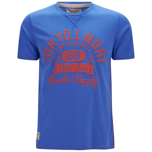 Tokyo Laundry Men's Logo T-Shirt - Ocean