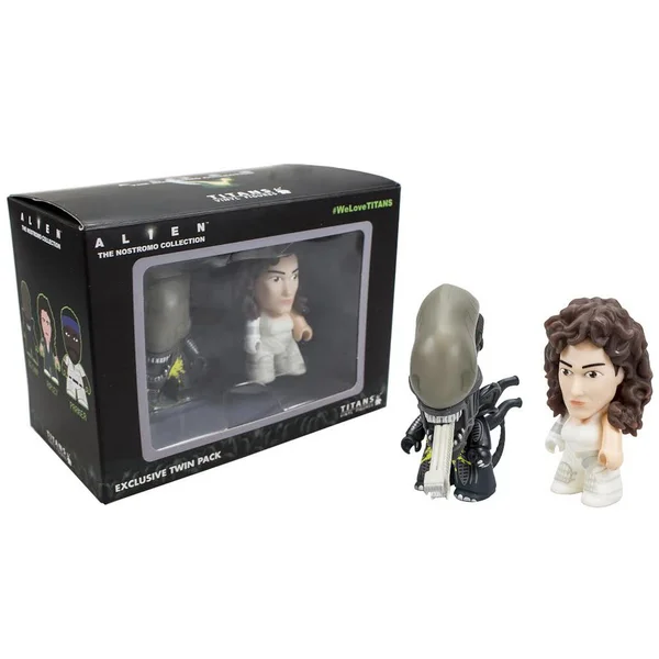 Titans Alien Ripley and Xenomorph 3 Inch Mini Figure 2-Pack