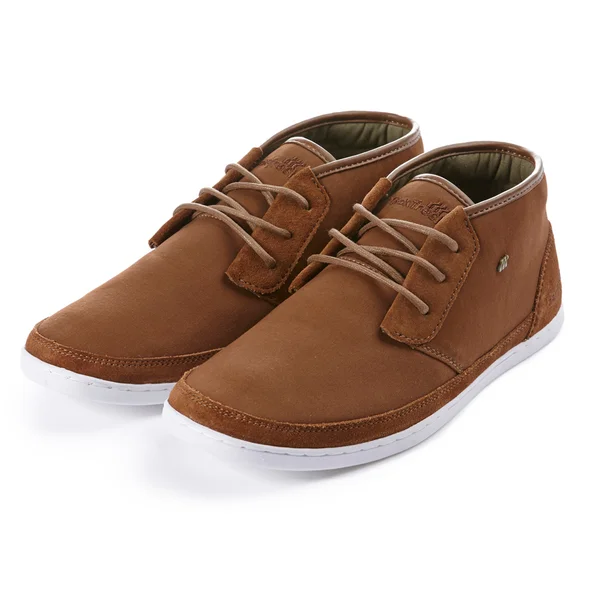 Boxfresh Men's Milford Garment Dye/Suede Chukka Boots - Mid Brown