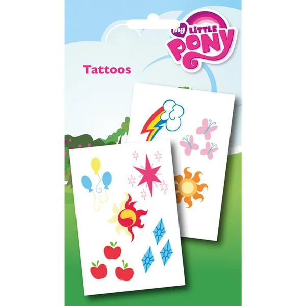 My Little Pony Cutie Mark - Tattoo Pack