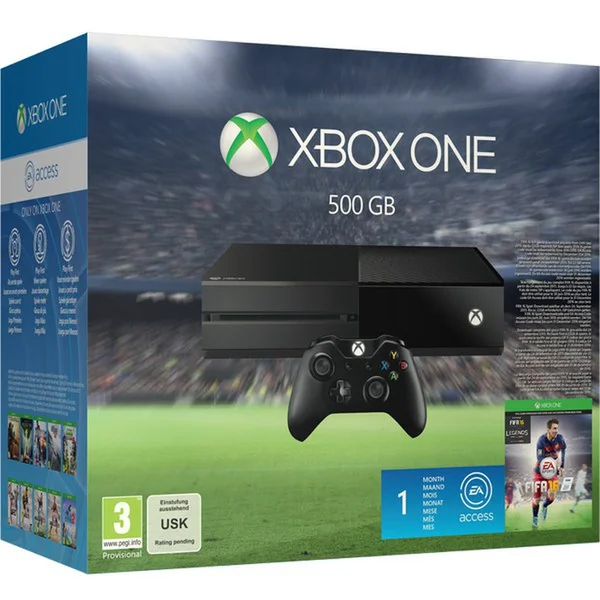 Xbox One 500GB Console - Includes FIFA 16 - Console Deals Exclusive